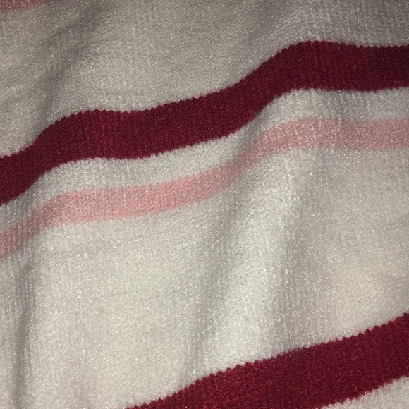 Forever 21- Striped Zip Up Collared Sweater - Picture 5 of 5